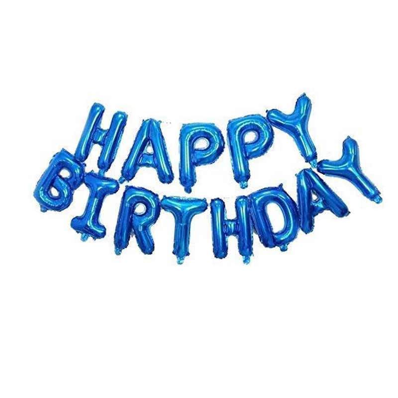 Balloons Foil "Happy Birthday"
