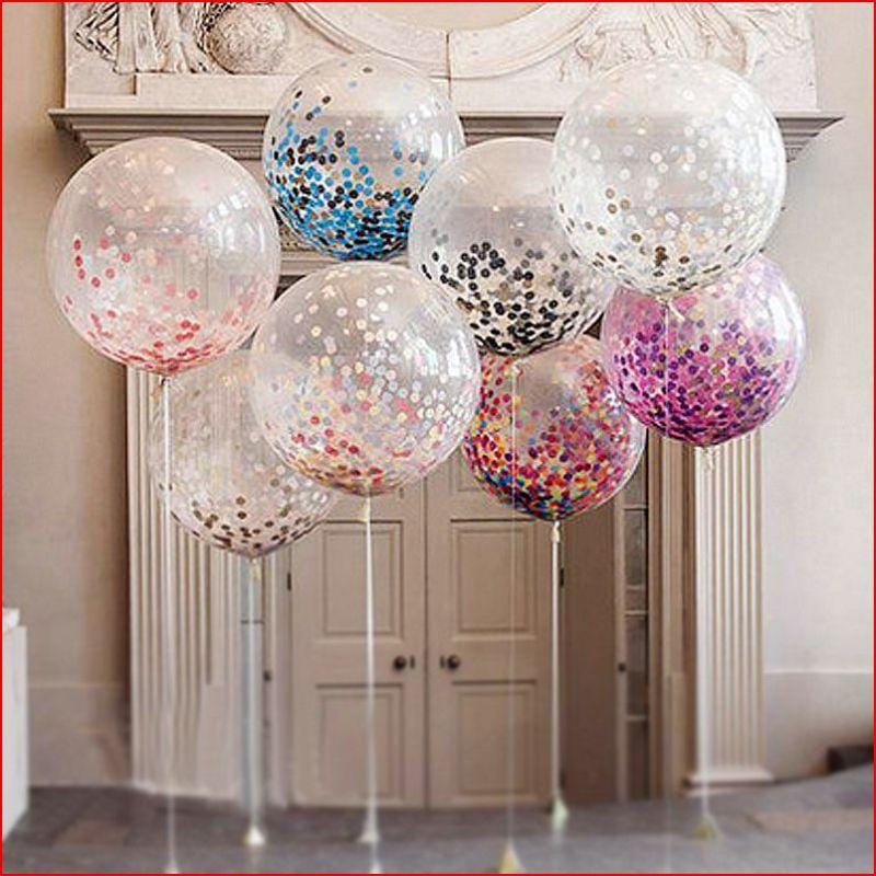 Balloons Confetti Multi-Color Pack of 5