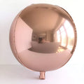 Balloons Foil Orbs Rose 22 inches (Single)