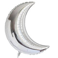Balloons Foil 24" inches Silver Moon