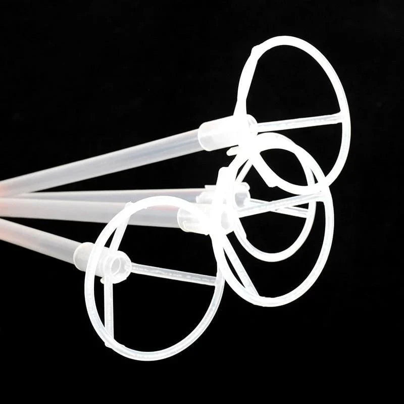 Balloons Sticks Transparent Large ( Single )
