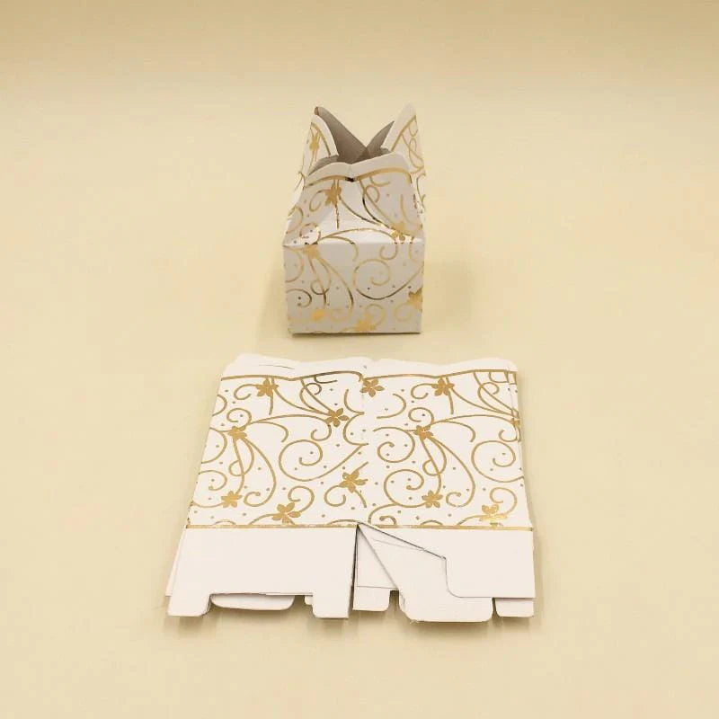 Bidh Box in Golden White design