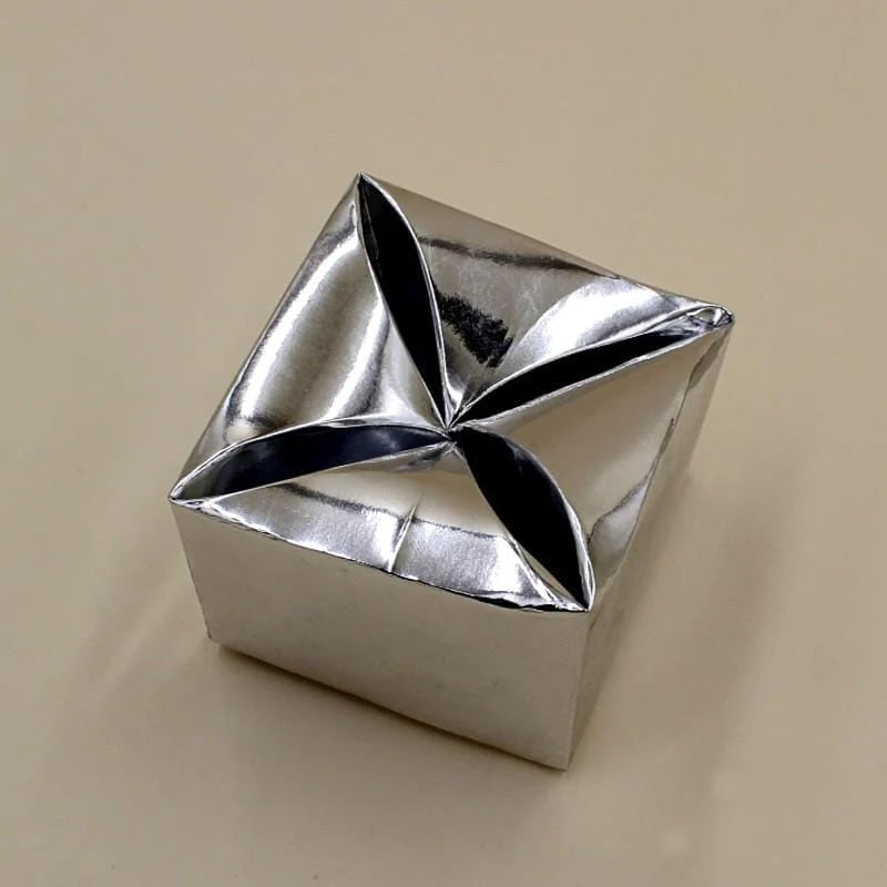 Bidh Box Plain Silver (Pack of 10)