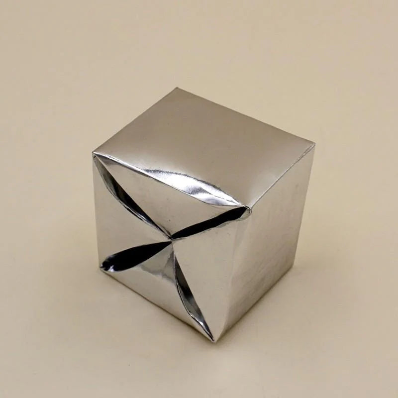 Bidh Box Plain Silver (Pack of 10)