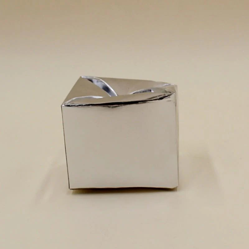 Bidh Box Plain Silver (Pack of 10)