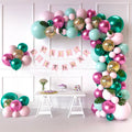 Balloon Bunch -Metallic Pink & Green + Milky Pink & Green + Confetti