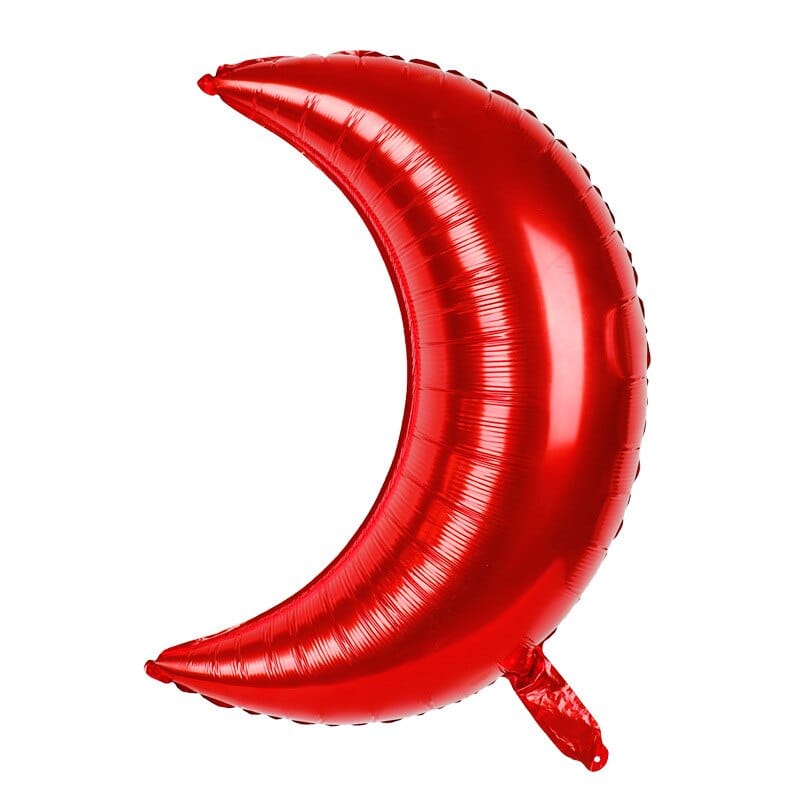 Balloons Foil 24" inches Silver Moon