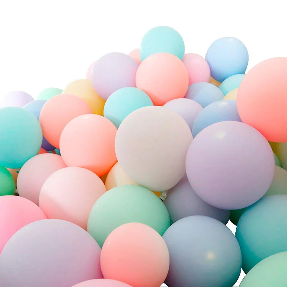 Balloons Milky Mix Color 10 inches ( 10 , 25, 50 or 100 balloons )