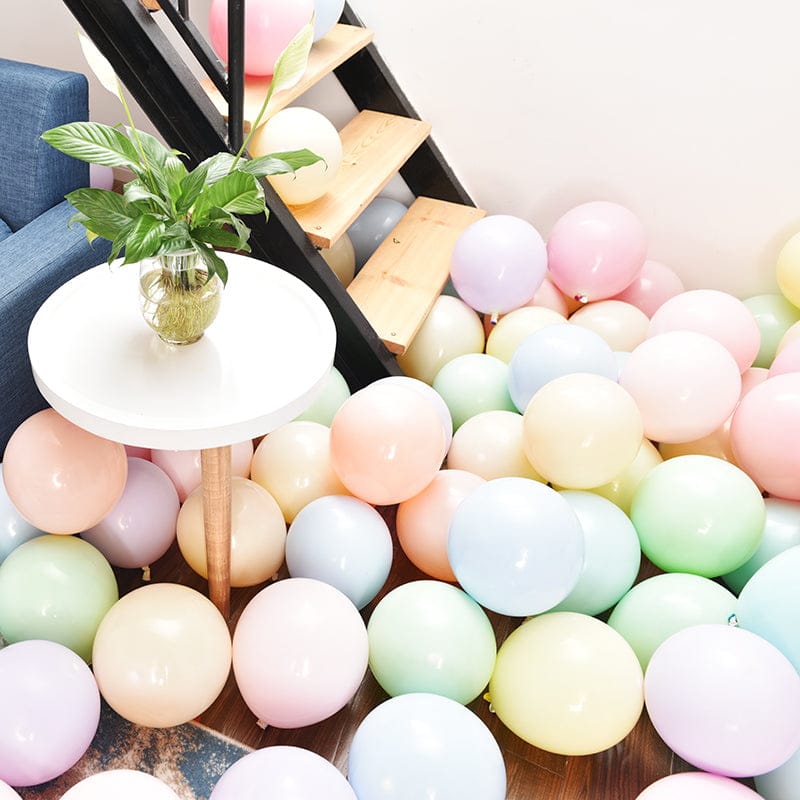 Balloons Milky Mix Color 10 inches ( 10 , 25, 50 or 100 balloons )