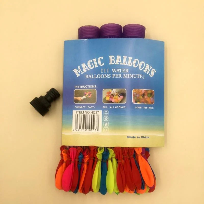 Balloons Water Balloons Plastic Packing (111 Pieces)
