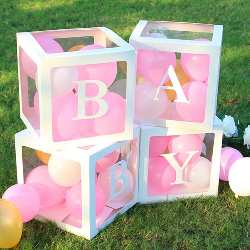 Balloons BABY Box + Milky Mix Color 10 inches