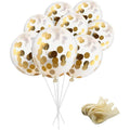 Balloons Confetti Golden Pack of 5