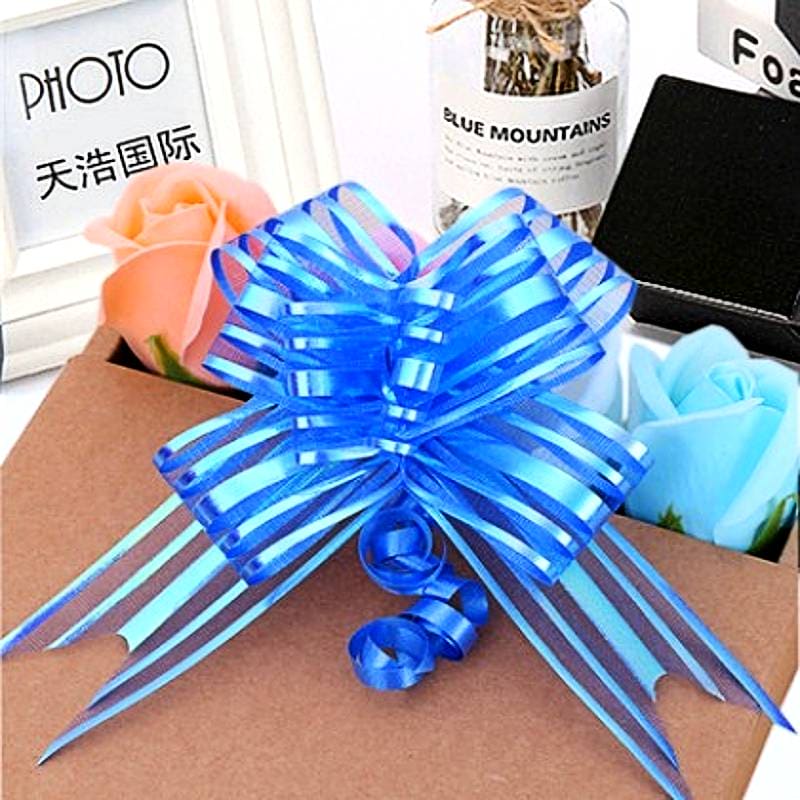 Flower Tie Ribbon Pull Bows