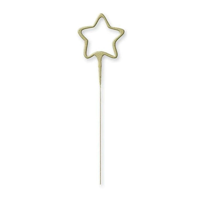 CANDLE Star Shape Sparkling