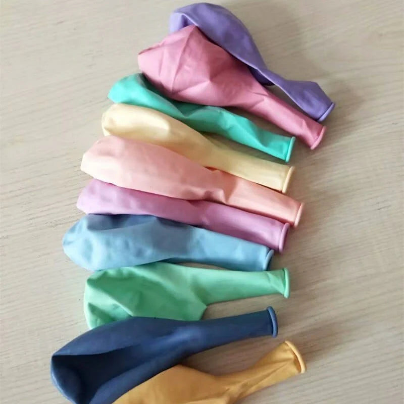 Balloons Milky Mix Color 10 inches ( 10 , 25, 50 or 100 balloons )